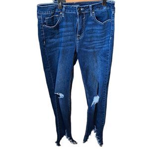 VIGOSS distressed high rise jeans size 29